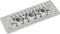 Trelleborg MH-24 F 22-1 LIGHT GREY UL94 V-0 IP65 | TPE | Screw Doorvoerplaat TPE Grijs 1 stuk(s)