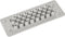 Trelleborg MH-24 F 30-1 LIGHT GREY UL94 V-0 IP65 | TPE | Screw Doorvoerplaat TPE Grijs 1 stuk(s)