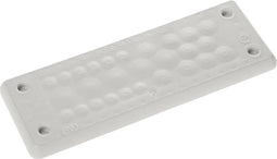 Trelleborg MH-24 F27-1 LIGHT GREY UL94 V-0 IP65 | TPE | Screw Doorvoerplaat TPE Grijs 1 stuk(s)