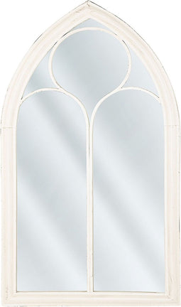 TRELLY - Wandspiegel - Wit - Metaal