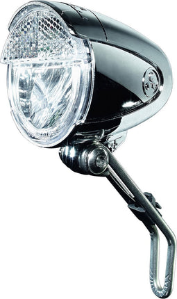 TRELOCK dynamovoorlicht LS 583 BIKE-i RETRO 15 standlicht silver