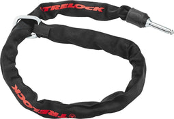 Trelock ZR355 Insteek Kettingslot 100cmX6.0mm Zwart/Rood