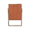 Trend Living Quin Fauteuil - Bruin - Microfiber - Vintage Onderstel
