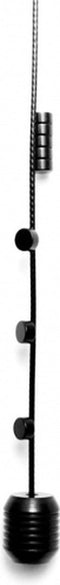 Trendform foto of memodraad 150 cm met 8 magneten Steely Dan - Zwart