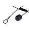 Trendform foto of memodraad 150 cm met 8 magneten Steely Dan - Zwart