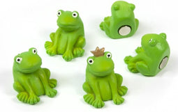 Trendform Kikker magneetset 5 stuks - koelkastmagneetjes