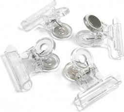 Trendform Magnet Clip Graffa Transparant - set van 4 stuks