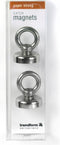 Trendform Magnetische ring - Catch - set van 2 roestvrij staal