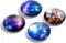 Trendform ronde magneet Galaxy set van 4