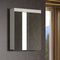 Trendteam - Amandabad 01 - Spiegelmeubel incl. spiegel- Glanzend wit