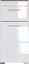 Trendteam - AmandaBad - staand badkamermeubel - wit (glanzend)