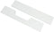 Trendteam Ronja Babykamer bedzijkanten voor ombouw naar kinderbed voor ombouw naar kinderbed 140 x 27 x 2,2 cm in wit met instaphulp