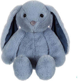 Trendy konijnenknuffel - GIPSY TOYS - Blauw, 28 cm