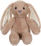 Trendy konijnenknuffel - GIPSY TOYS - Bruin, 28 cm