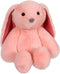 Trendy konijnenknuffel - GIPSY TOYS - Roze, 28 cm