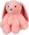 Trendy konijnenknuffel - GIPSY TOYS - Roze, 28 cm