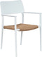 Trestino Dining Tuinstoel Esta - Wit