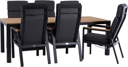 Trestino Stefano Diningset - Antraciet