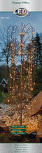 Treurwilg 180cm 180l led warmwit 5m aanloopsnoer ip44