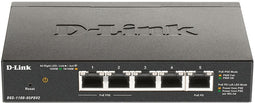 D-Link DGS-1100-05PDV2 - Managed Netwerkswitch - 5-poorten 2x PoE (18W)