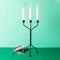 Gedraaide Kandelaar Lichtgrijs / Twisted Candleholder Lightgrey | Ward Wjnant voor Werkwaardig.