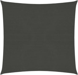 vidaXL - Zonnezeil - 160 - g/m² - 7x7 - m - HDPE - antracietkleurig