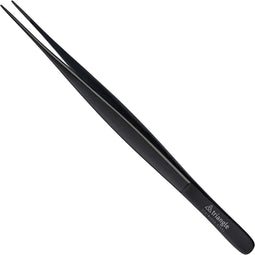 Triangle 15 cm Precisiepincet - Mat Zwart - Ideaal voor Bordopmaak