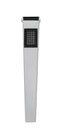Triangle 2-in-1 Knoflookpers en -snijder - 19 cm - RVS