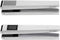Triangle 2-in-1 Knoflookpers en -snijder - 19 cm - RVS
