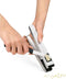 Triangle 2-in-1 Knoflookpers en -snijder - 19 cm - RVS