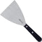 Triangle Bakspatel Extra Breed - 10 cm Lemmet - RVS - Zwart Handvat