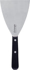 Triangle Bakspatel Extra Breed - 10 cm Lemmet - RVS - Zwart Handvat