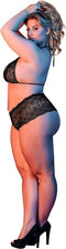 Triangle Bra & Cheeky Short Set - Zwart