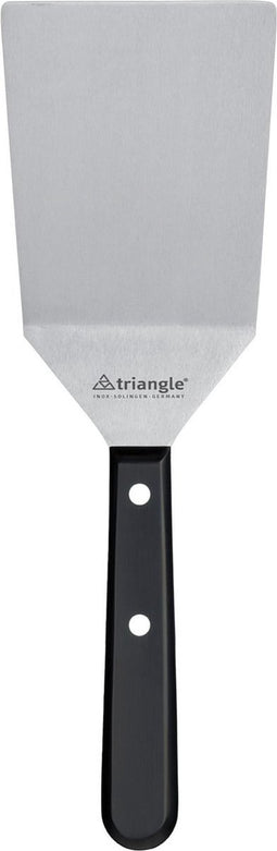 Triangle Breed Paletmes - 12 cm RVS Lemmet - Zwart Heft - Vaatwasmachinebestendig