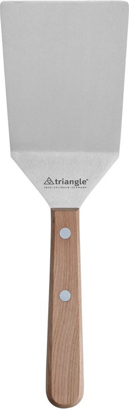 Triangle Breed Paletmes met Knik - 12 cm RVS Lemmet - Kersenhouten Heft - Gemaakt in Solingen