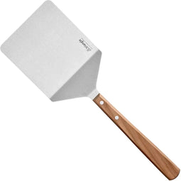Triangle Burger Spatel met Kersenhout - 14x14 cm - Ideaal voor BBQ