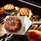 Triangle Burger Spatel met Kersenhout - 14x14 cm - Ideaal voor BBQ