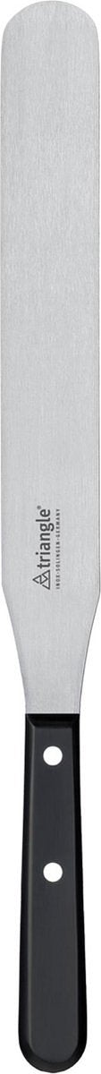 Triangle Classic Paletmes - Glaceermes - RVS - Lemmet 30 cm - Heft Kunststof Zwart