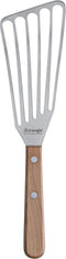 Triangle Classic Spatel met Gleuven - RVS - Lemmet 17 cm - Heft Kersenhout