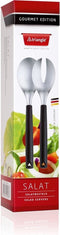 Triangle Elegant Zwart Saladebestek - Vaatwasserbestendig - Ontworpen door Ralph Krämer
