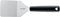 Triangle Extra Breed Paletmes - RVS 7.5 cm - Zwart Heft met Ophangsysteem - 23 cm