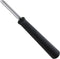 Triangle Halfrond Kerf- en Decoreermesje - 14 cm - RVS - Zwart