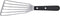 Triangle Linkshandige Spatel met Gleuven - 16 cm - Duitse Precisie