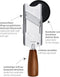 Triangle Luxe Truffelschaaf - Ergonomisch Walnotenhout Heft - 24.5 cm - RVS