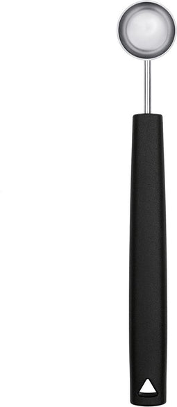 Triangle Maatlepel voor Koffie - 5 ml - RVS met Zwart Kunststof Heft