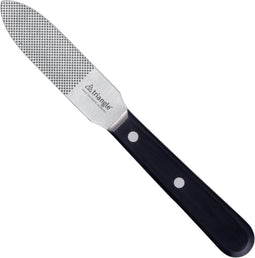 Triangle Palet Strijkmesje 10 cm - Antikleef & Ergonomisch Design - Zwart