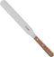 Triangle Paletmes 25 cm - RVS met Kersenhouten Heft - Elegant & Duurzaam