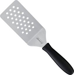 Triangle Paletmes met Knik en Gaatjes - 14 cm - Premium RVS - Vaatwasserbestendig