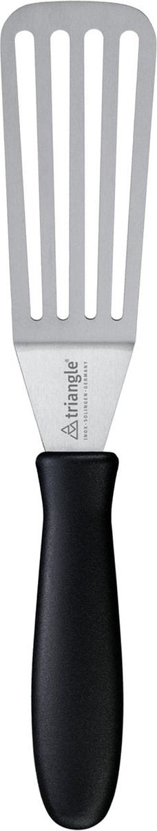 Triangle Paletmes met Knik en Sleuven - 12 cm - RVS - Vaatwasserbestendig