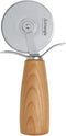 Triangle Pizzasnijder met Pruimenhouten Heft - 7 cm RVS Lemmet - Solingen Kwaliteit